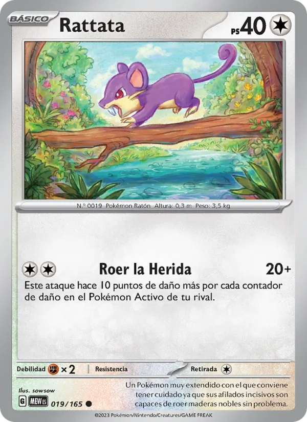 Rattata 151 019/165