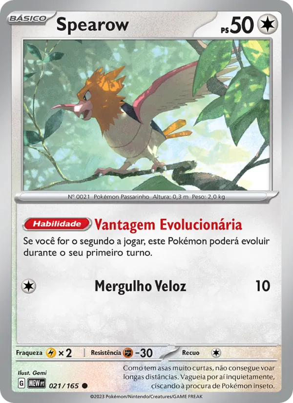 Spearow 151 021/165
