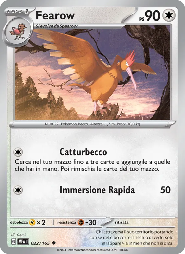 Fearow 151 022/165