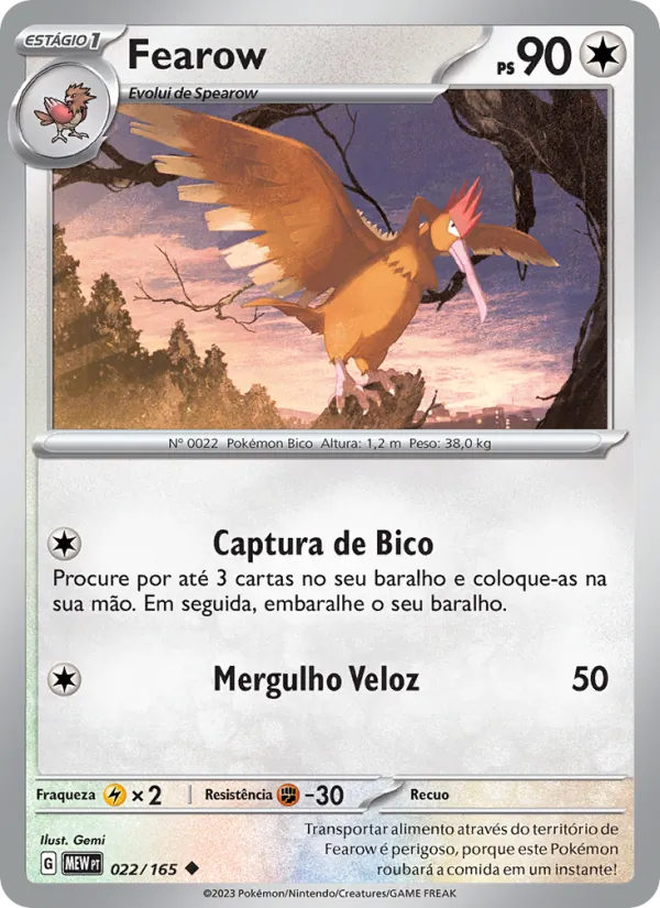 Fearow 151 022/165