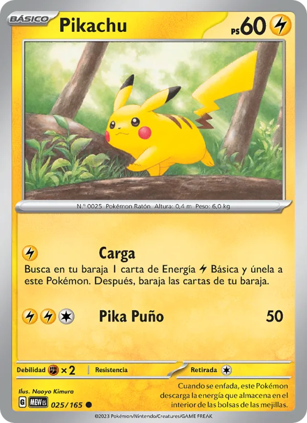 Pikachu 151 025/165