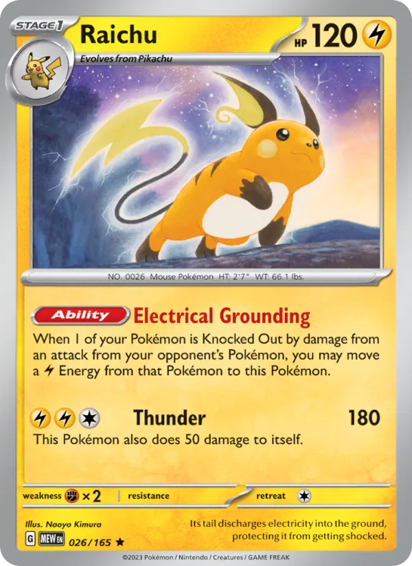 Raichu 151 026/165