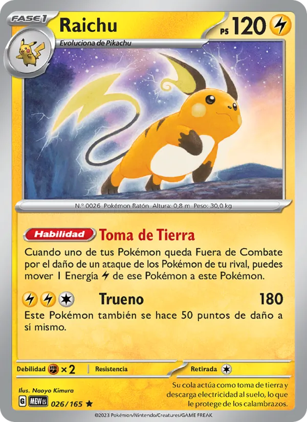 Raichu 151 026/165