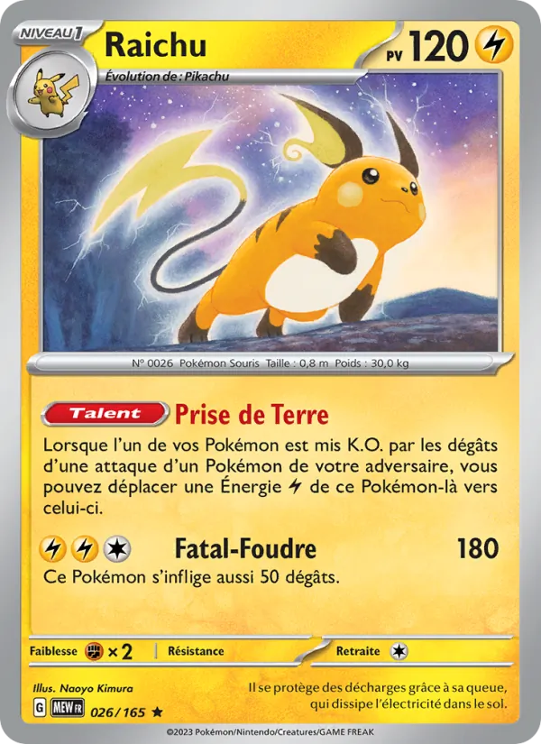 Raichu 151 026/165