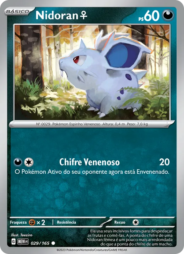 Nidoran♀ 151 029/165