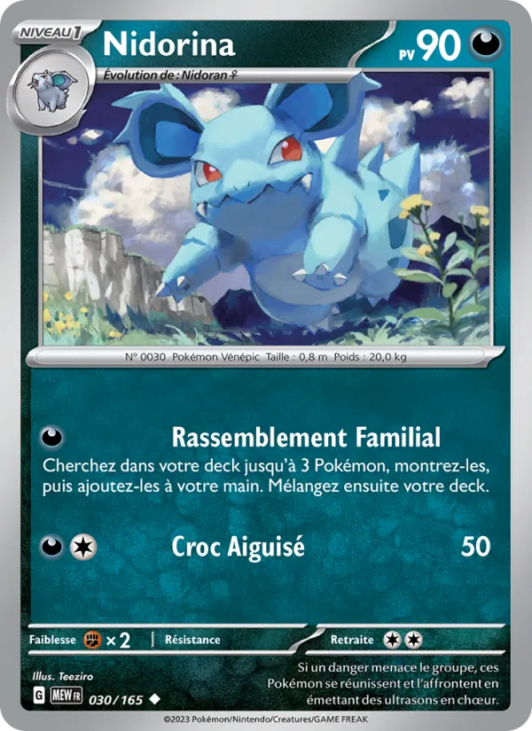 Nidorina 151 030/165