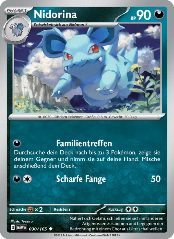 Nidorina 151 030/165