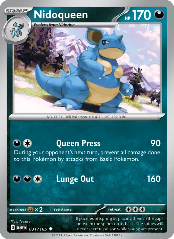 Nidoqueen 151 031/165