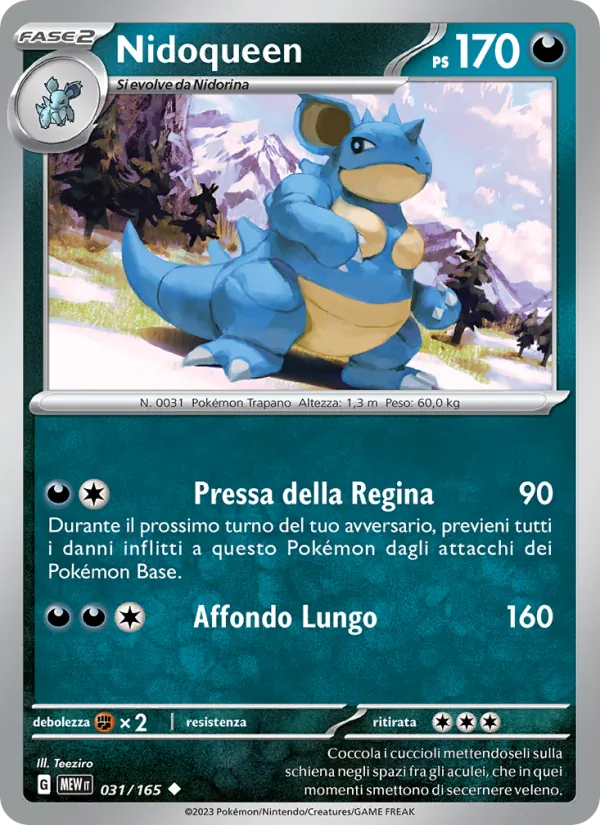 Nidoqueen 151 031/165
