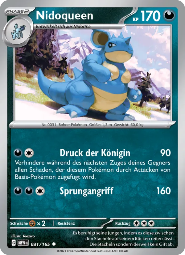 Nidoqueen 151 031/165