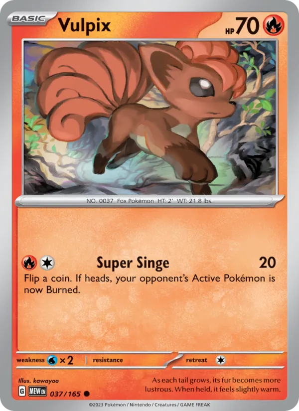 Vulpix 151 037/165