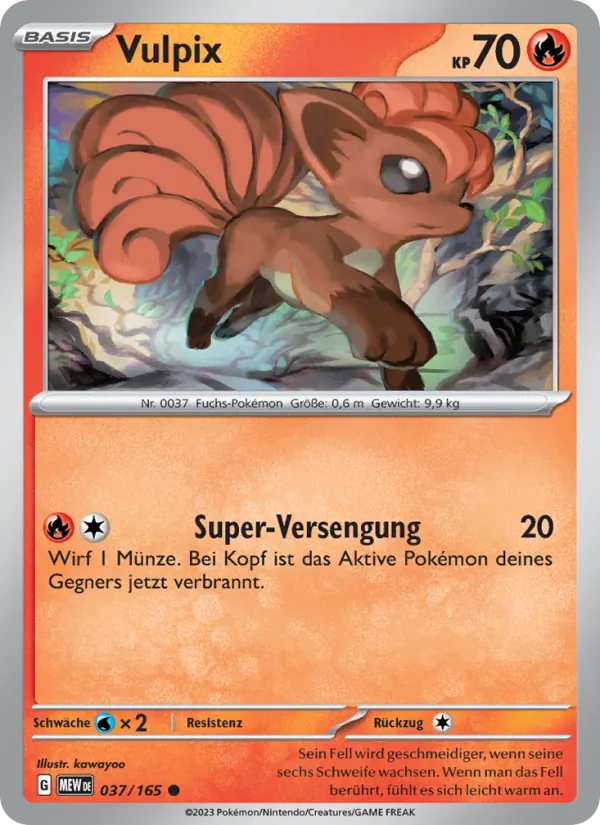 Vulpix 151 037/165