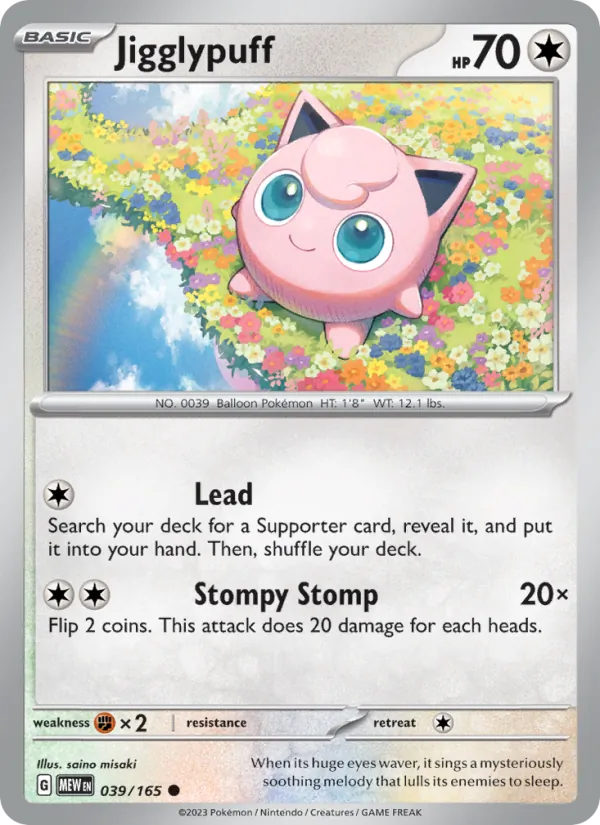 Jigglypuff 151 039/165