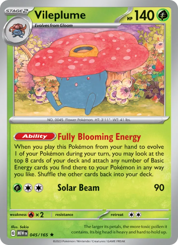 Vileplume 151 045/165