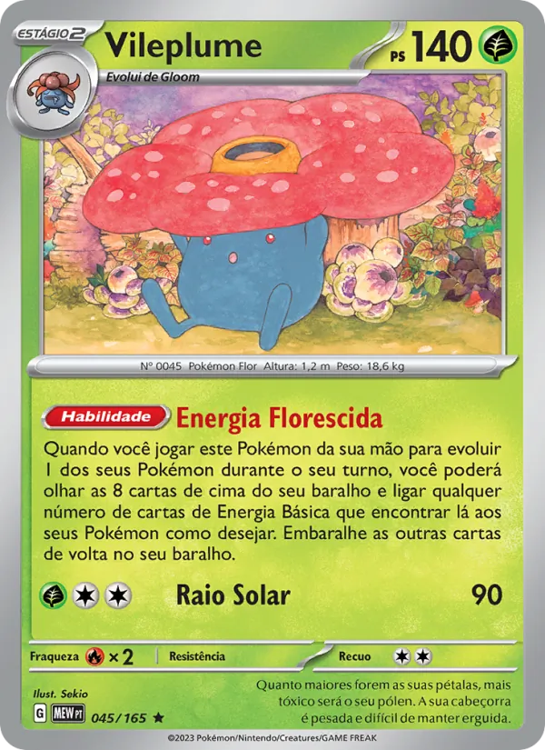 Vileplume 151 045/165
