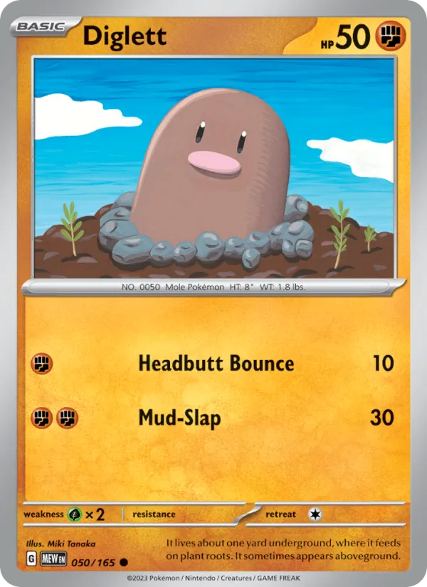 Diglett 151 050/165