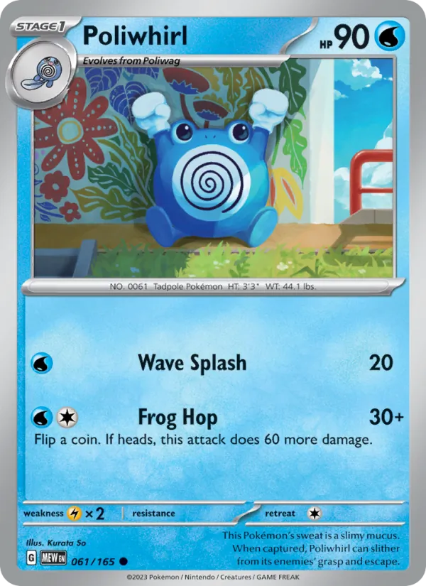 Poliwhirl 151 061/165