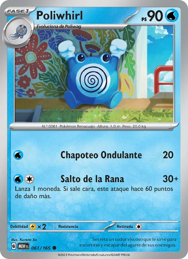 Poliwhirl 151 061/165