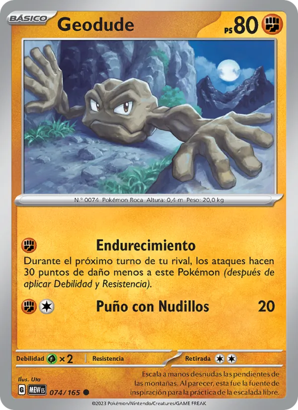 Geodude 151 074/165