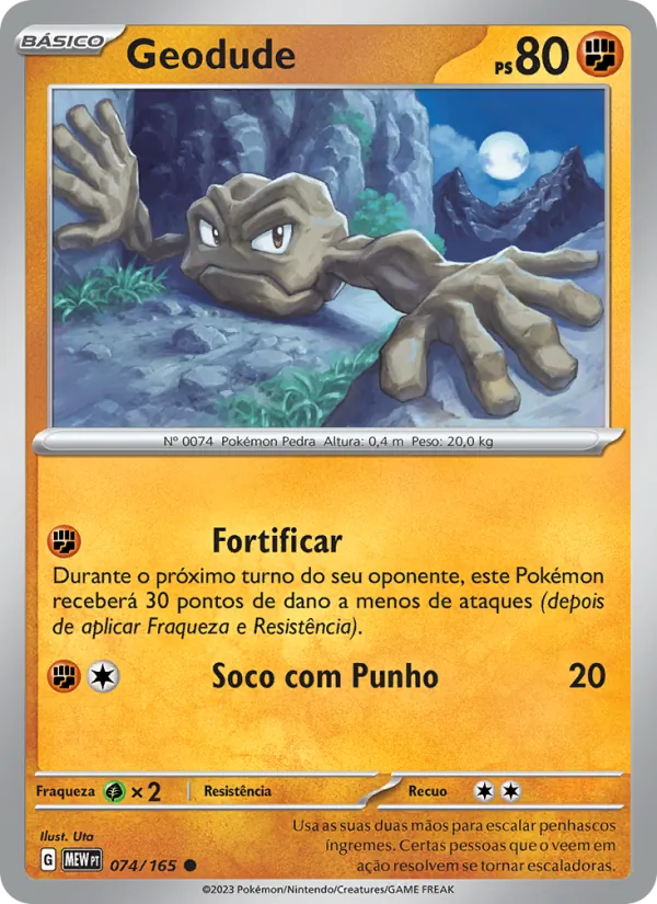 Geodude 151 074/165