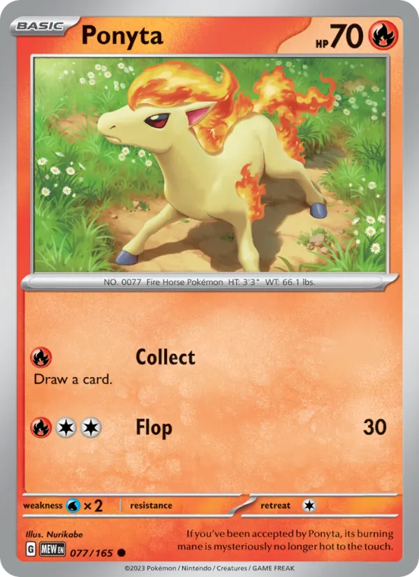 Ponyta 151 077/165