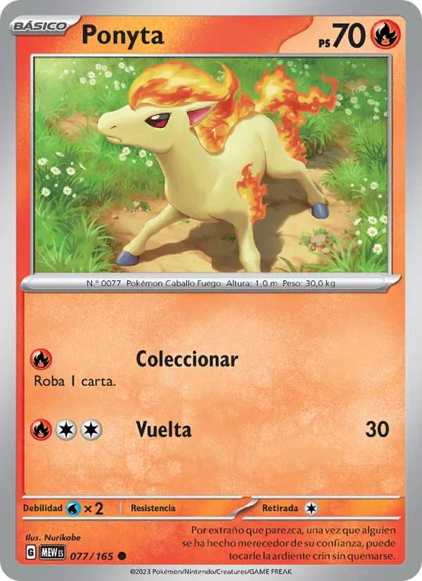 Ponyta 151 077/165