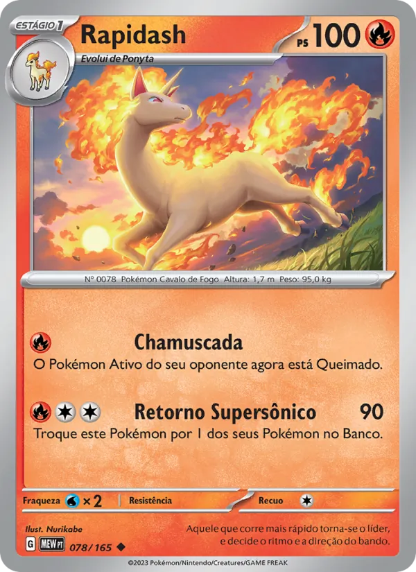 Rapidash 151 078/165
