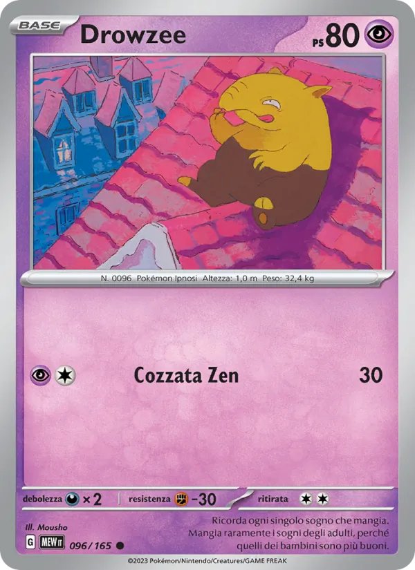 Drowzee 151 096/165