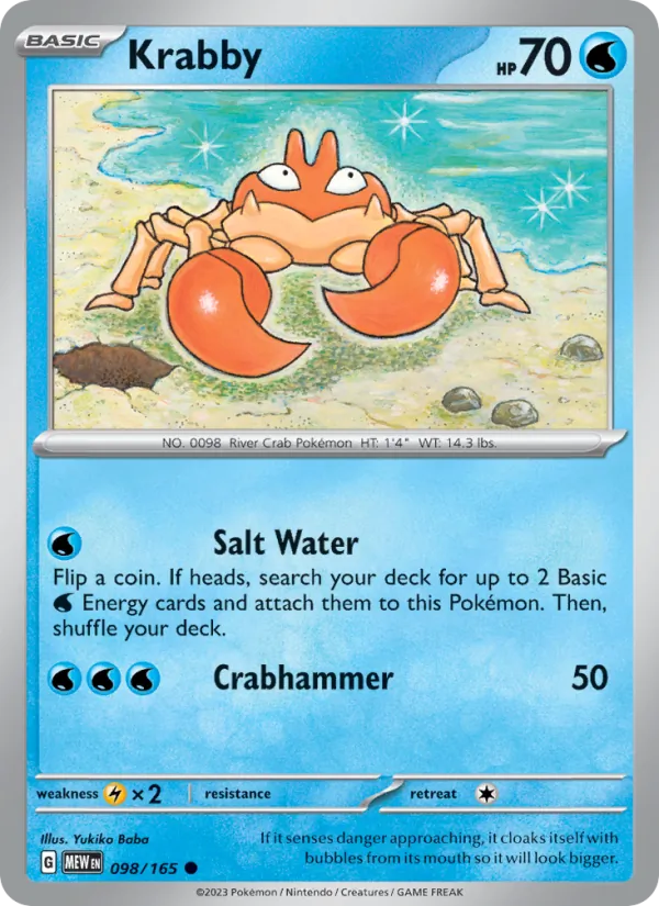 Krabby 151 098/165