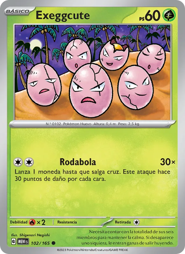 Exeggcute 151 102/165