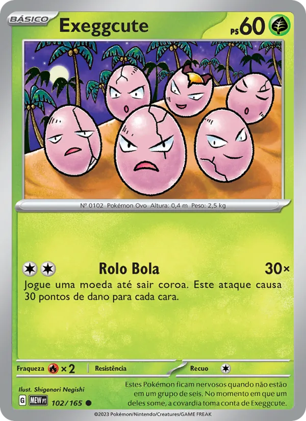 Exeggcute 151 102/165