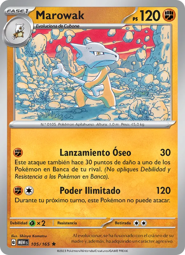 Marowak 151 105/165