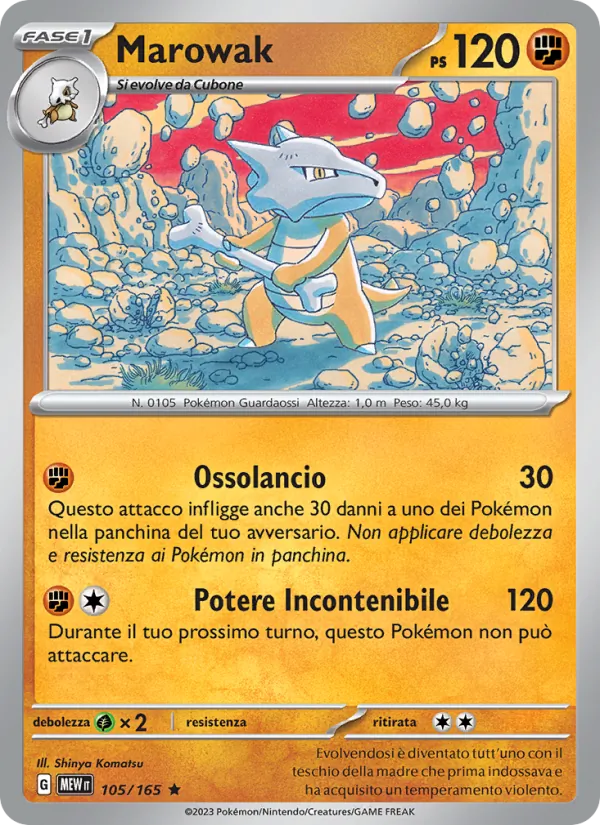 Marowak 151 105/165