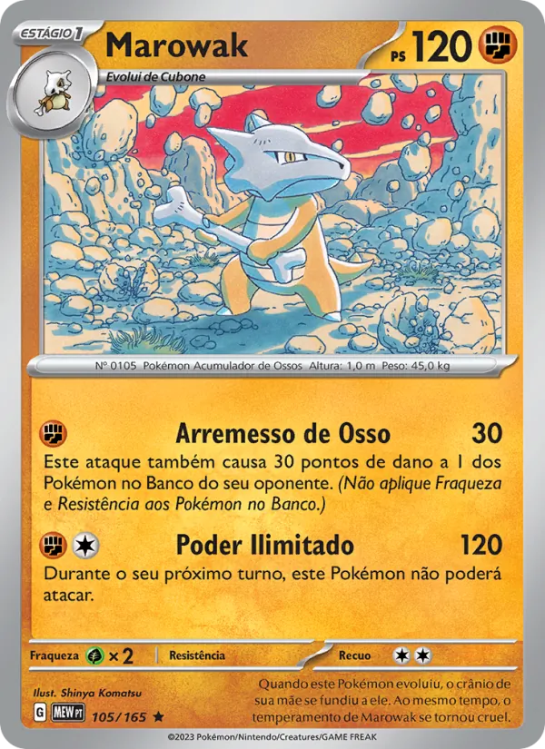 Marowak 151 105/165