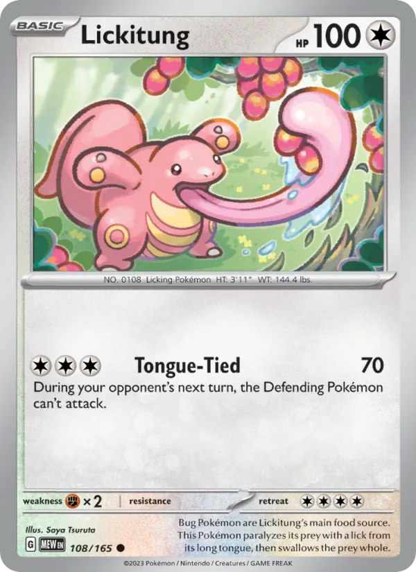 Lickitung 151 108/165