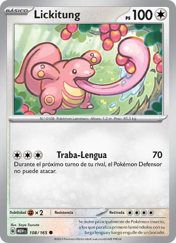 Lickitung 151 108/165