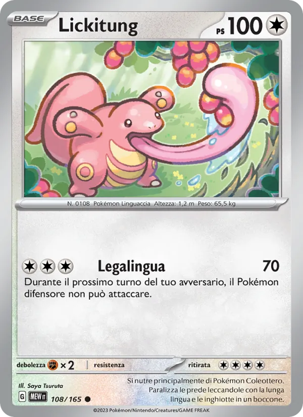Lickitung 151 108/165