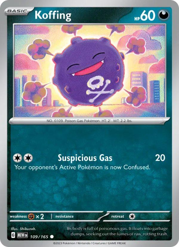 Koffing 151 109/165