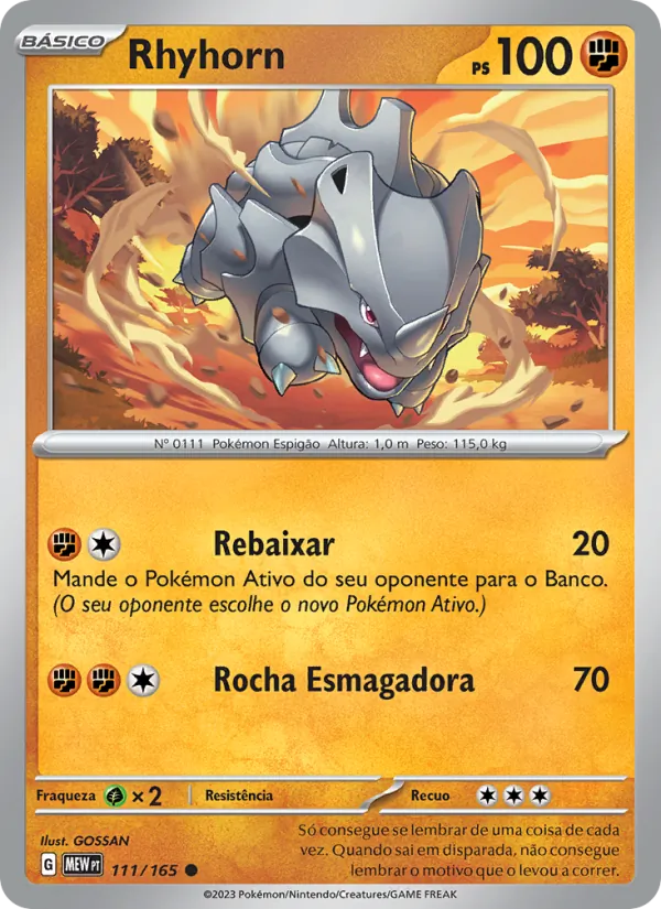 Rhyhorn 151 111/165