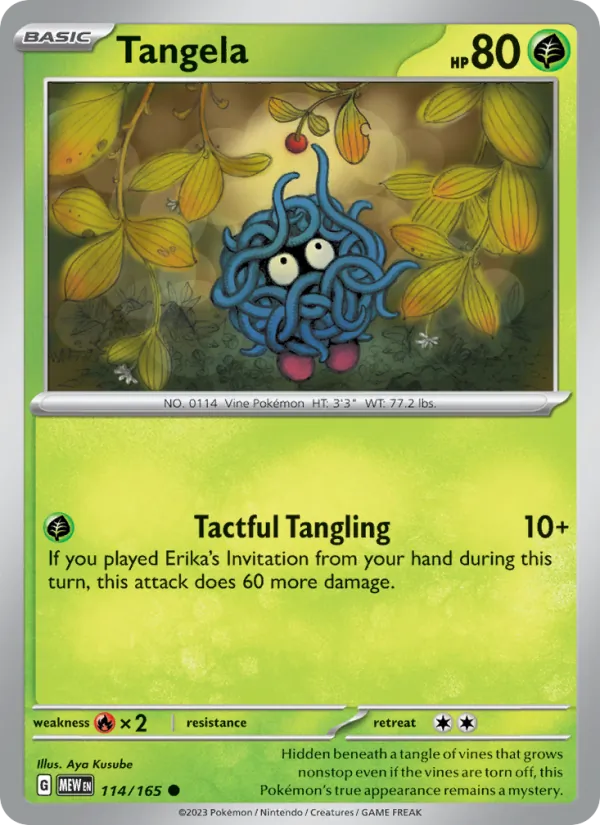 Tangela 151 114/165