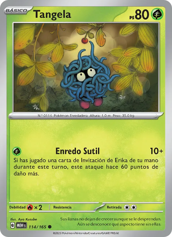 Tangela 151 114/165