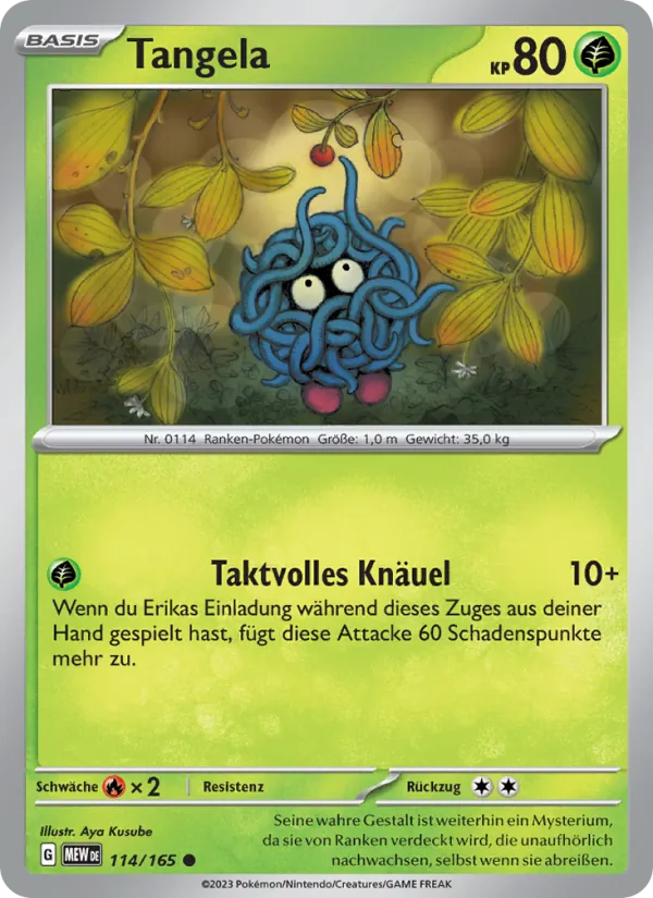 Tangela 151 114/165