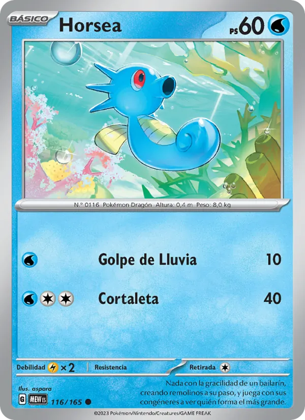 Horsea 151 116/165