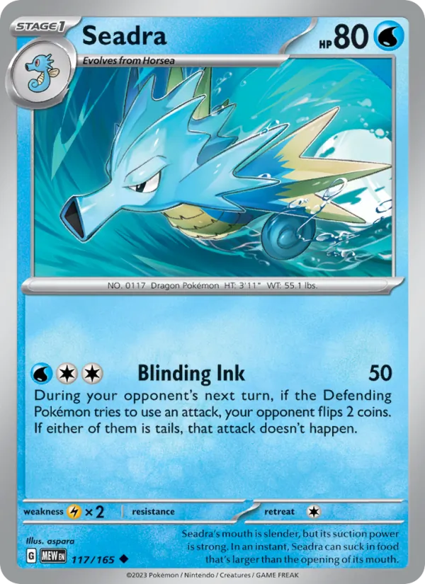 Seadra 151 117/165