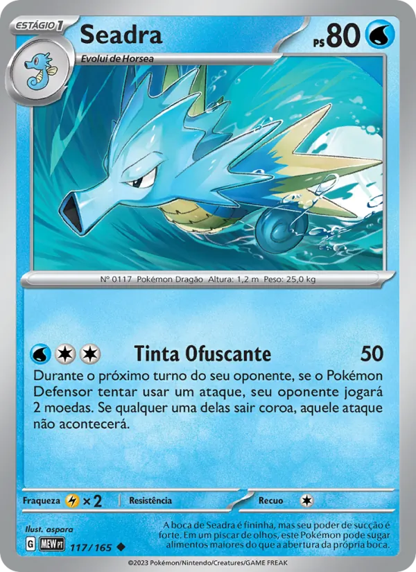 Seadra 151 117/165