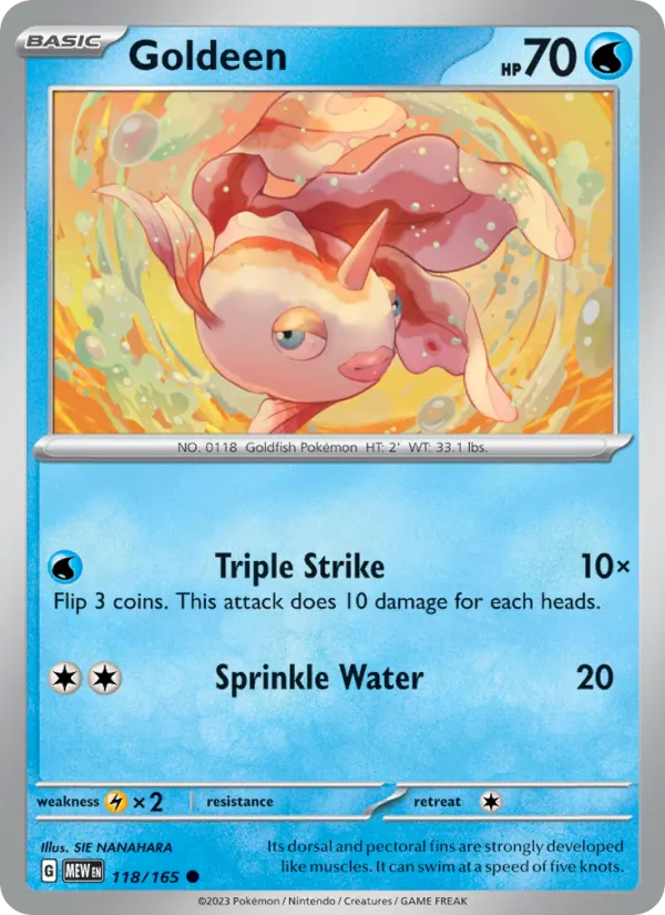 Goldeen 151 118/165