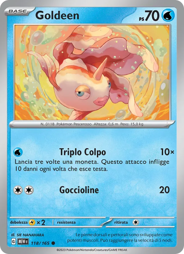 Goldeen 151 118/165