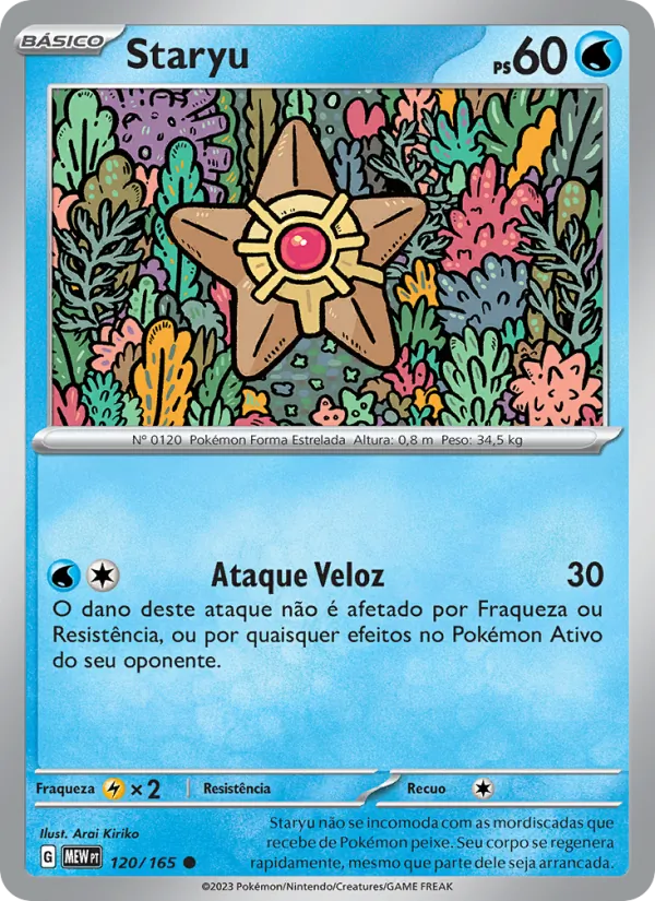 Staryu 151 120/165