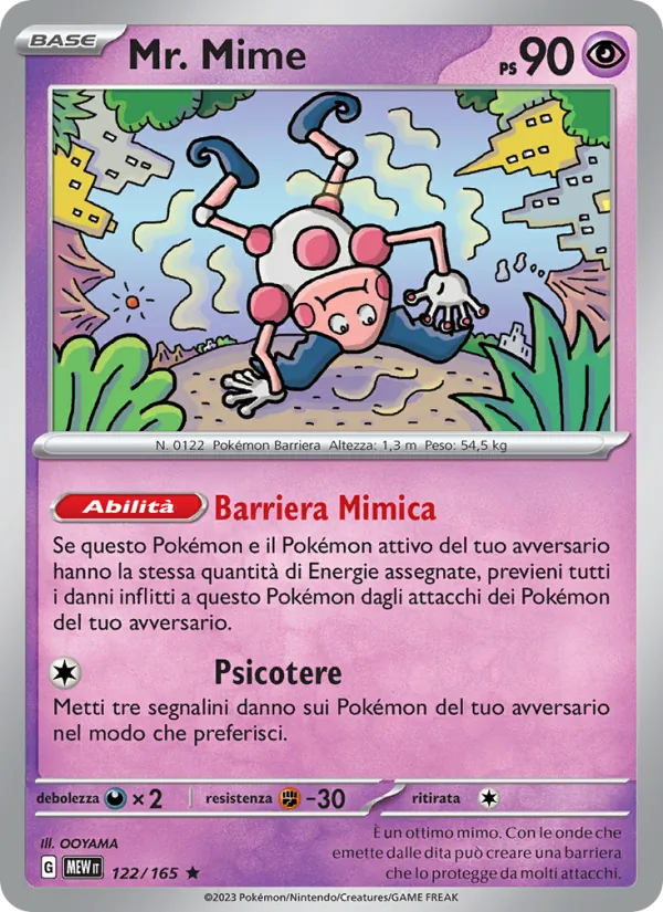 Mr. Mime 151 122/165