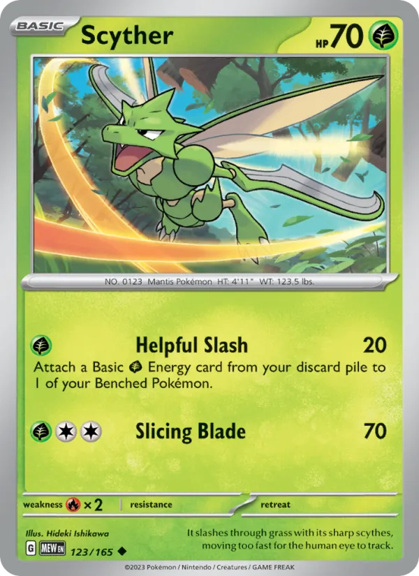 Scyther 151 123/165